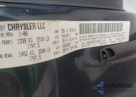 2008 Jeep Grand Cherokee Laredo z USA, uszkodzony, nr VIN 1J8GS48KX8C186767